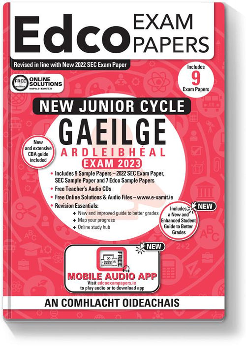 Exam Papers - Junior Cycle - Gaeilge / Irish - Ardleibhéal / Higher Level - Exam 2023